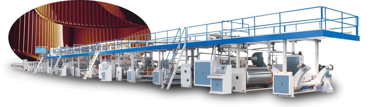3/5/7 Ply Corrugated cardboard Production Line